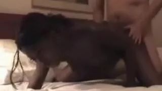 ebon woman with white rod