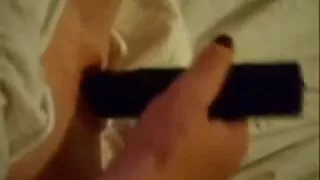 My sleazy talking housewife cums with sex toy