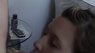 humongous cum bomb on her face