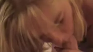 Bubble ass blondie sucks and tries anal