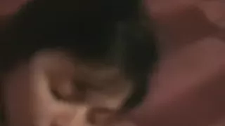 adorable housewife wearing collar takes cum in face hole and plays