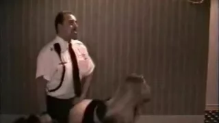 Swinger blond bonks security guard in hotel!