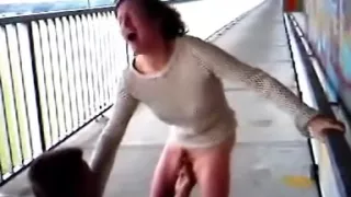 Cucks wifey coercive to fuck in public