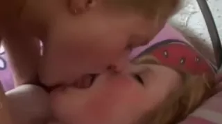 alluring non-professional lesbo teenies 1st time