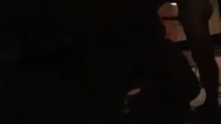 4 fellas, 1 lady and a dog