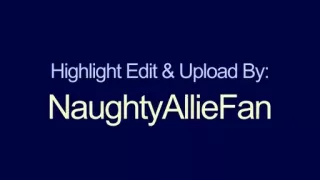 Sticky double facial for Allie