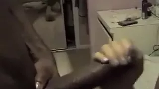 Facial from massive dark shaft