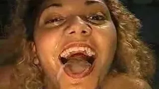 German swarthy legal age teenager takes three cumloads