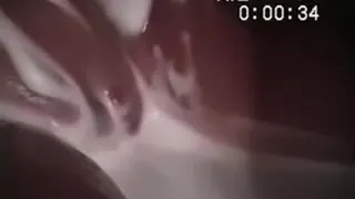 Dilettante wife playing with her toys