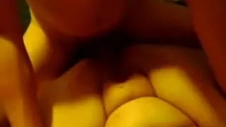 My wife getting drilled and engulfing my pecker