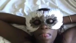 Dark babe gives some serious head