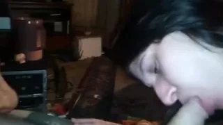 Pair enjoying some hawt blowjob play