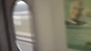 German honey self filmed on a teach