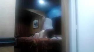 Hidden web camera allies obese mamma takes dark