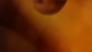 Darksome oral sex in a hotel