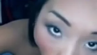 Oriental chick can't live without tasting hawt cum