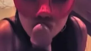 Oriental gives passionation oral-sex and cum in throat