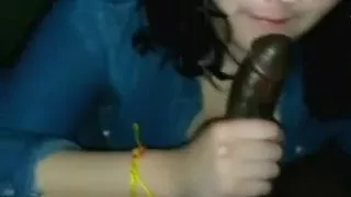 Legal Age Teenager engulfing her 1st BBC