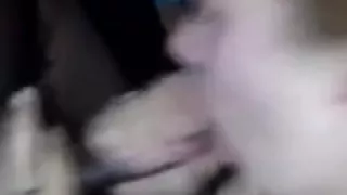 Loaned out wife eats BBC cum