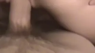 Non-Professional girlfriend sucks and copulates in POV