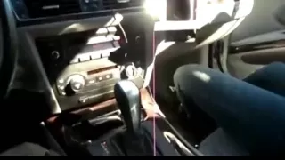 Non-Professional sucks cum in the car