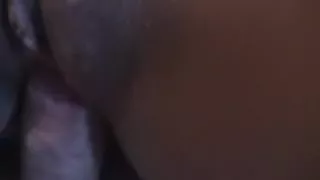 Darksome snatch white penis POV closeup act