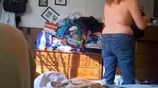 Golden-Haired Ex Wife dressing