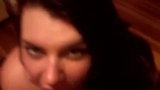 Fat dilettante cum wench