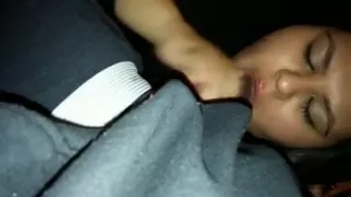 Corpulent beauty has likewise much cum in her face hole