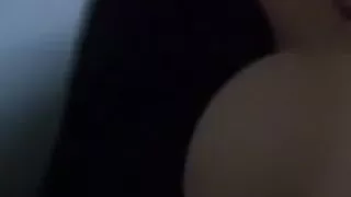 astonishing from behind with his girlfriend 