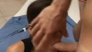 Fiona has her face plastered