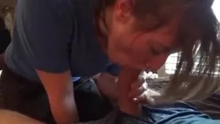 Lindsey Close Up Oral Stimulation