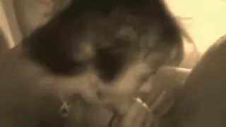 Hubby jerking off to his wife banged hard