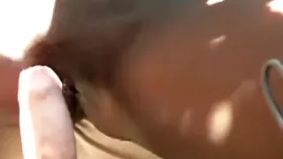 Interracial pair white male darksome female