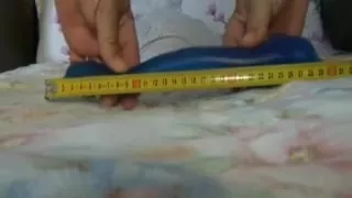 Mary 30cm lengthy sex-toy in her arsehole