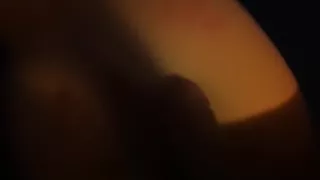 My taut little golden-haired ally squeezes my dong with her booty