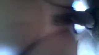 Consummate tanned booty in bikini belt getting drilled