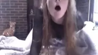 Legal Age Teenager has sensitive bawdy cleft and cums quickly