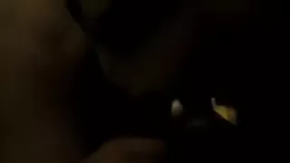 Licking And Engulfing Darksome 10-Pounder With Cum Finish In Face Hole