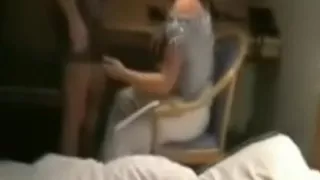 Fortunate angel receives shared with ally in Male+Male+Female 3sum