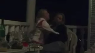 amateur lesbians at a party