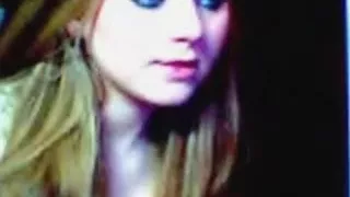 Sexy blonde babe on webcam