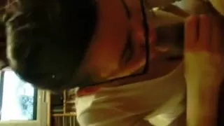 Nerd Latina Sucks BBC Dry