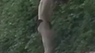 Nude beach couple caught