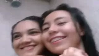 Indonesian Chicks Showering