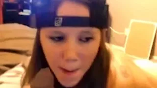 My sexy mouth sucking a fat hammer