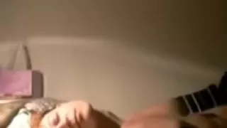 A hot and intensive masturbation