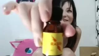 Showing my favorite sex toy for Joe