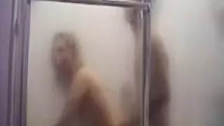 college girl blowjob  and sex in the shower
