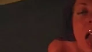 Receiving cumshots all over my face